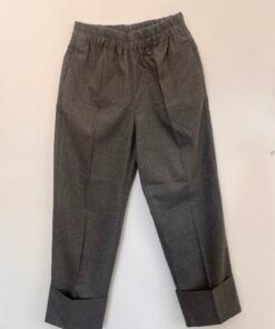 Grey trousers w Large Cuffs