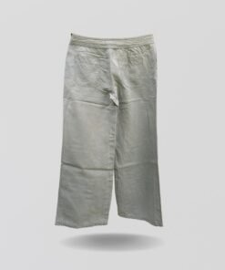 Alternative view of Womens Light Green Linen Trousers