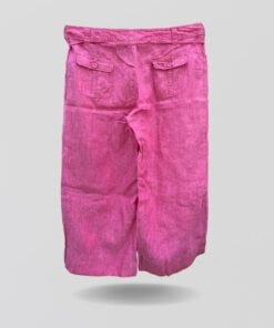 Alternative view of Three quarter Pink Linen