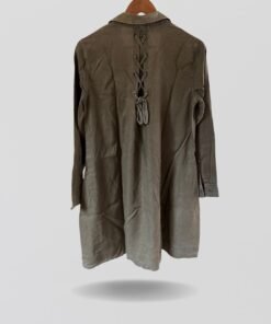 Alternative view of Earth green dress