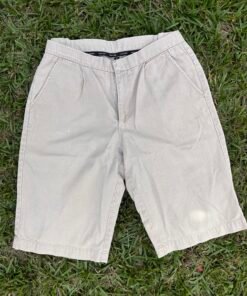 Beige Adjustable Shorts