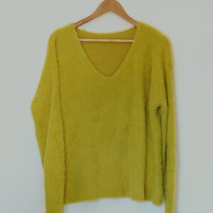 Lime V-Neck