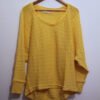 Yellow light sweater