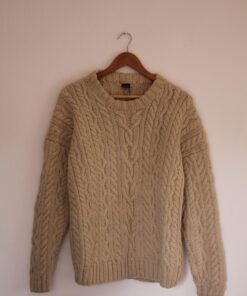 Beige Knitted Sweater