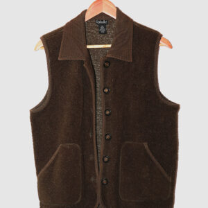 Green fleece gilet