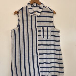 Linen Stripe tee