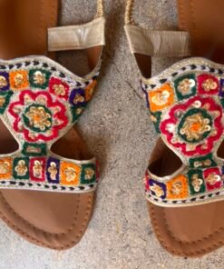 Alternative view of Karachi Shoes Flats w Strap