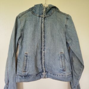 Hooded Denim Jacket