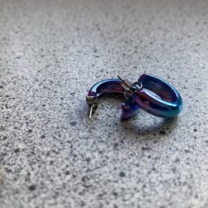 Metallic hoops