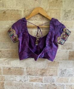 Alternative view of Purple crop top