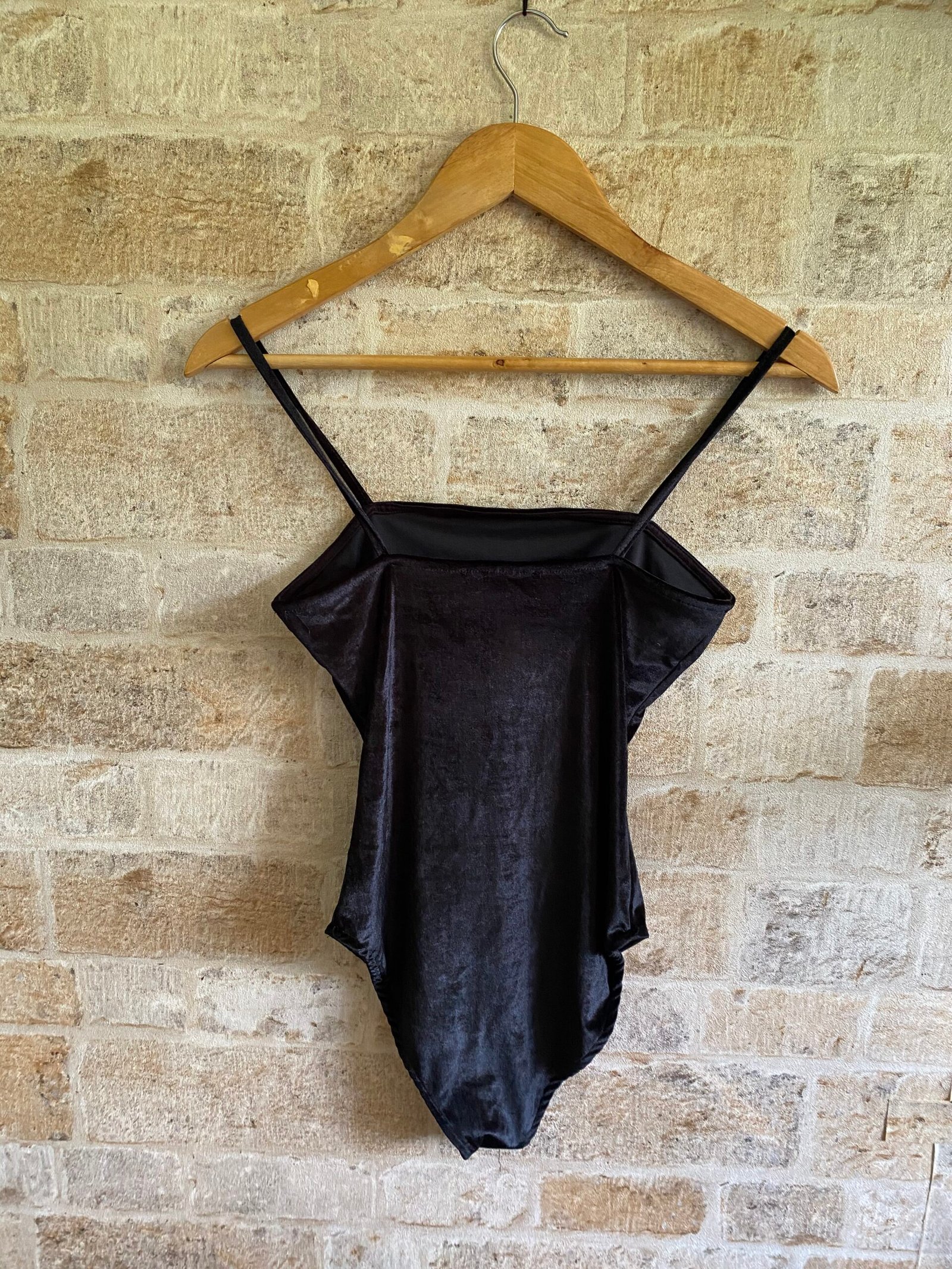 Velvet Black Bodysuit - Image 2