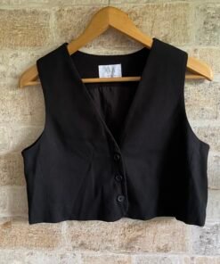 Waistcoat style top