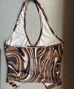 Alternative view of Halter Neck Crop Top