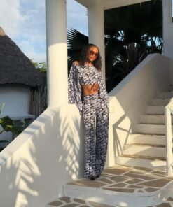 Palm Whisper Trouser Set