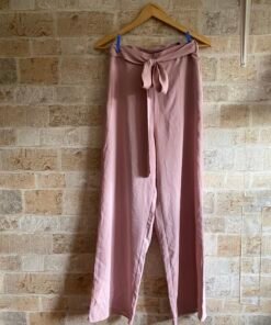 Pink wide Legged Trousers