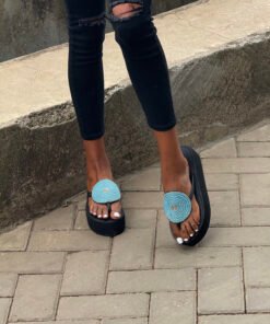 Alternative view of Turquoise Glow Sandals