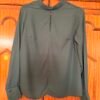 Green high neck blouse