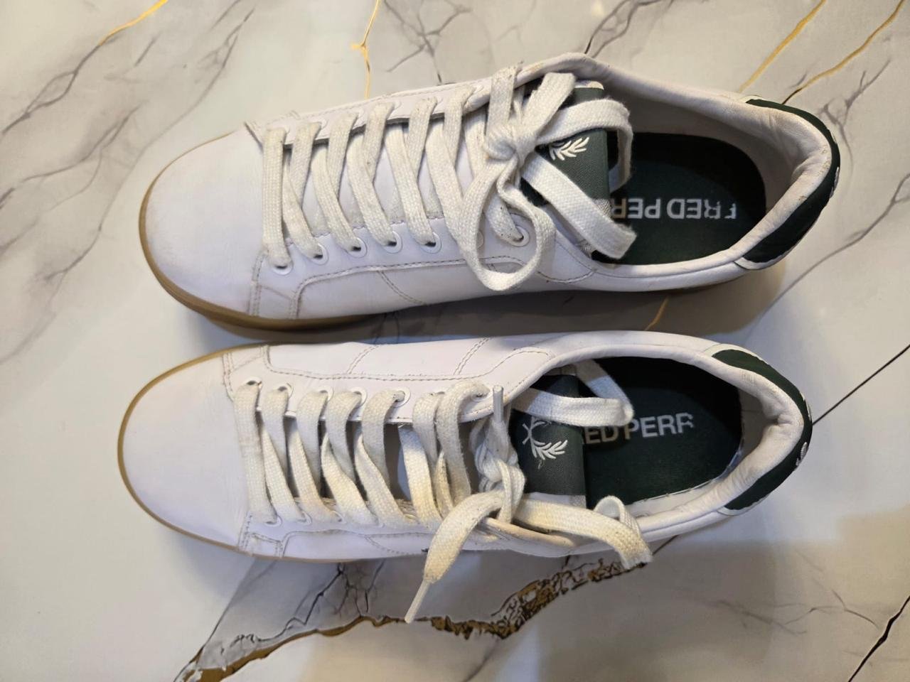 Fred Perry Green accent shoes - Image 2