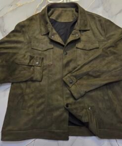 Forest Green Suede Jacket