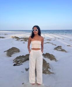 Off white cotton set