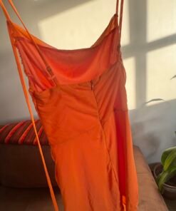 Alternative view of Orange mini dress
