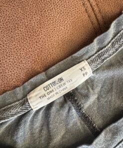 Alternative view of Grey crew neck T-shirt