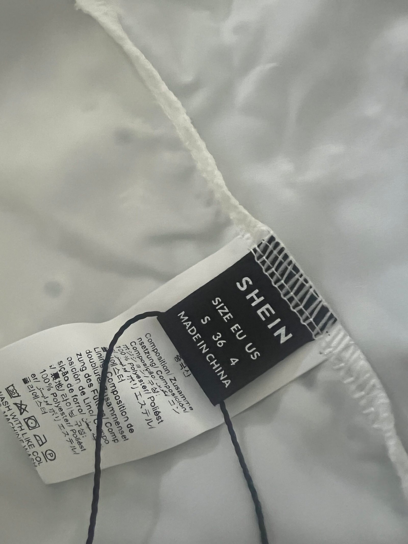 Crisp white corset top - Image 3