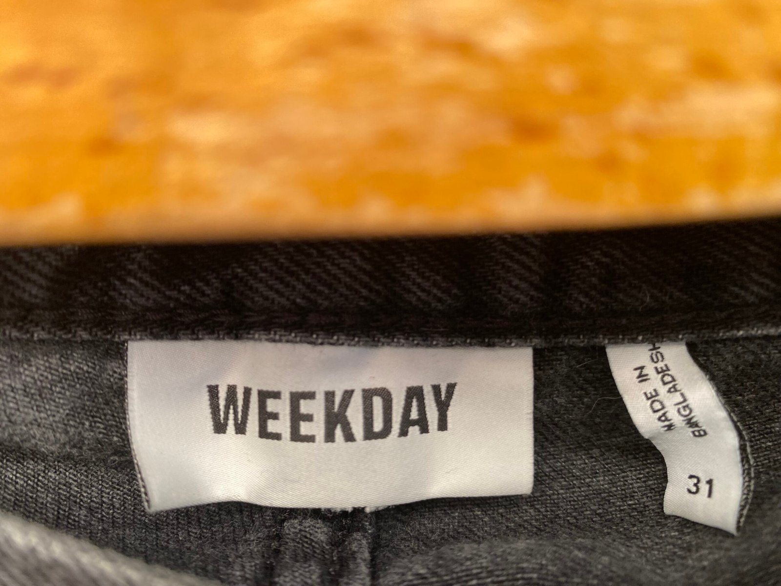 100% cotton black jeans - Image 3