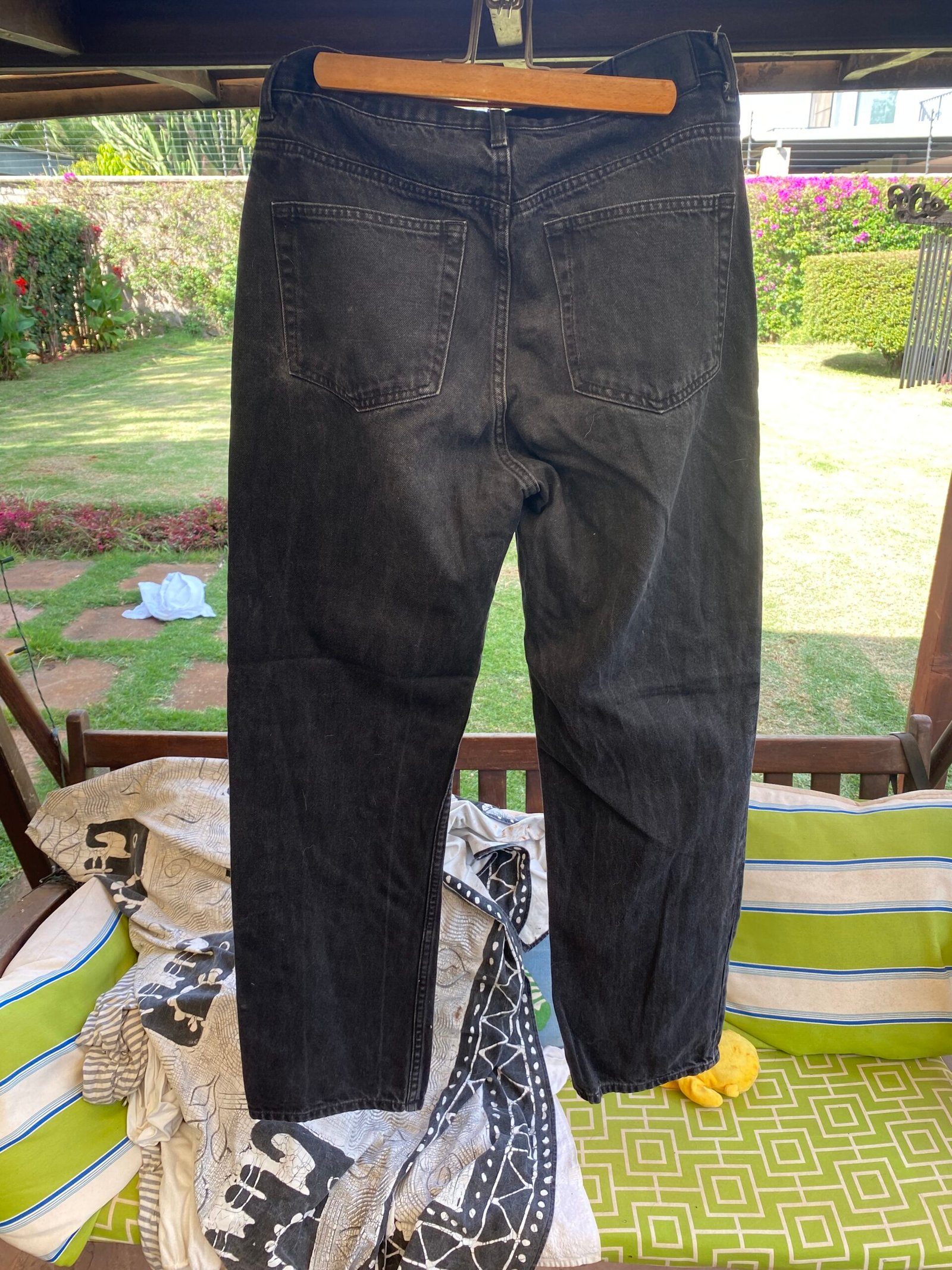 100% cotton black jeans - Image 2