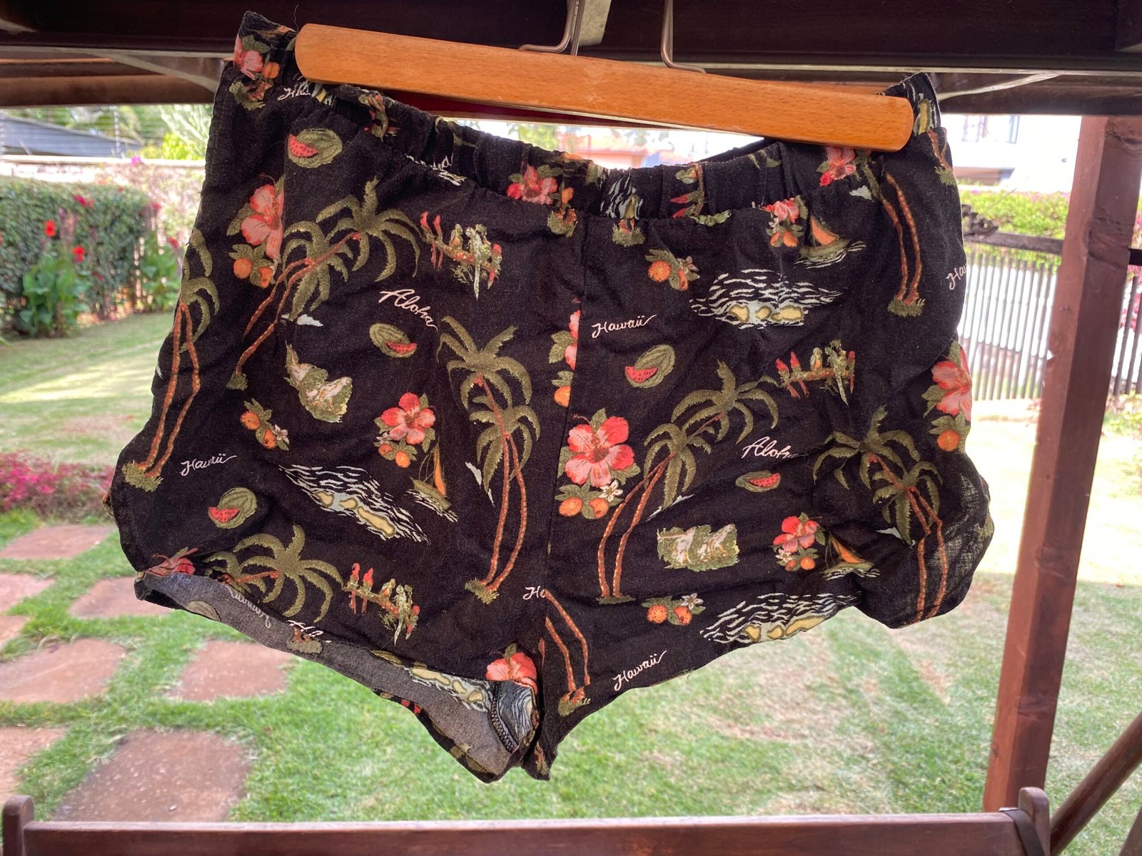 Hawaii Printed Beach Shorts