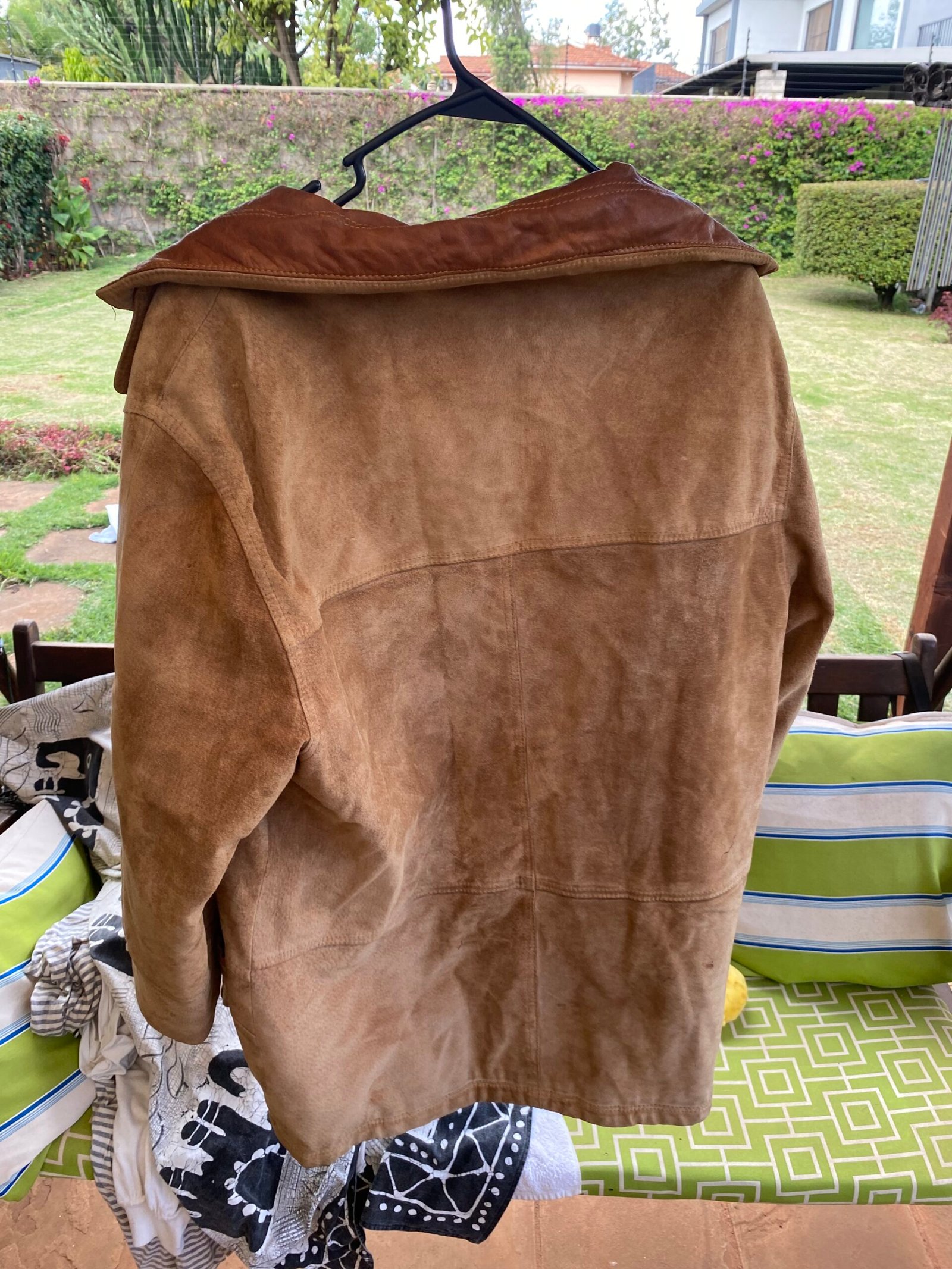 Faux Suede Unique Jacket - Image 3