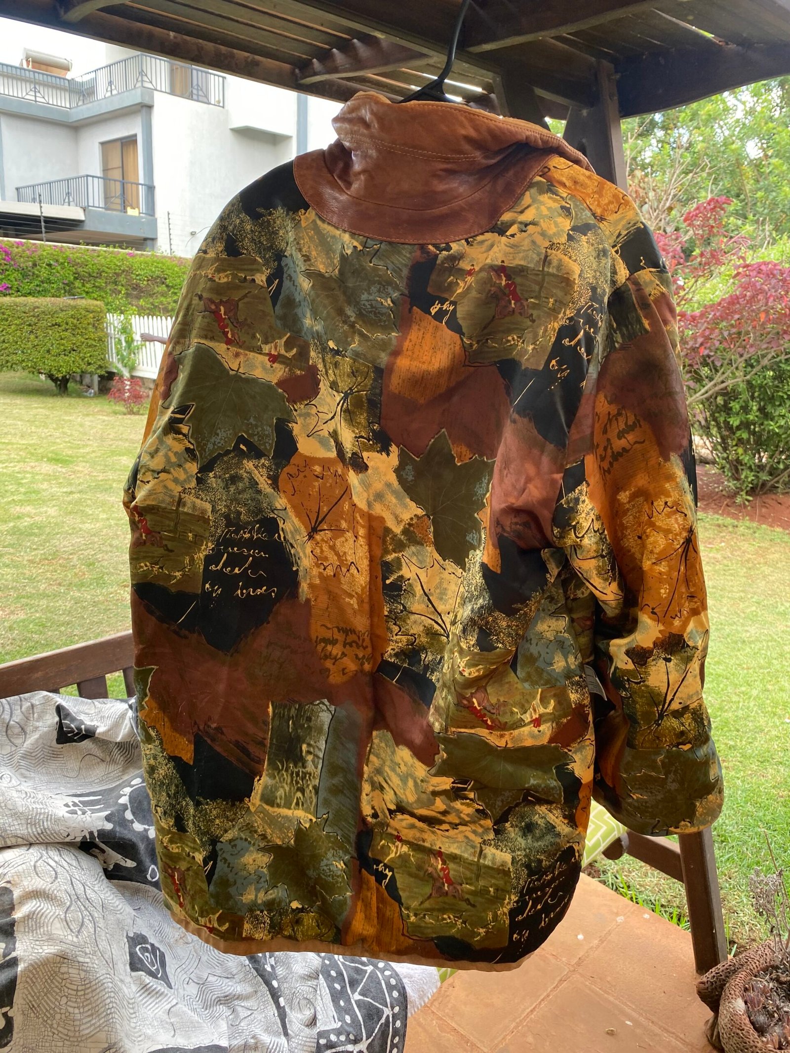 Faux Suede Unique Jacket - Image 5