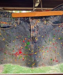 LEI denim mini skirt