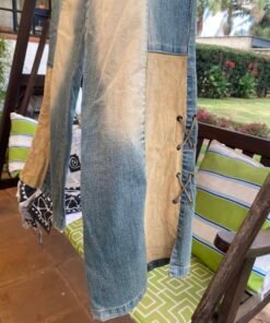 Alternative view of Flared Patchwork Jeans