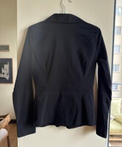 Alternative view of Office siren black blouse