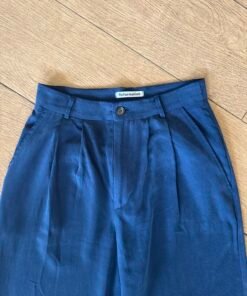 Reformation silk trousers