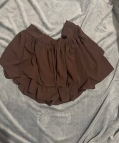 Autumn Bloom Ruffle Skirt