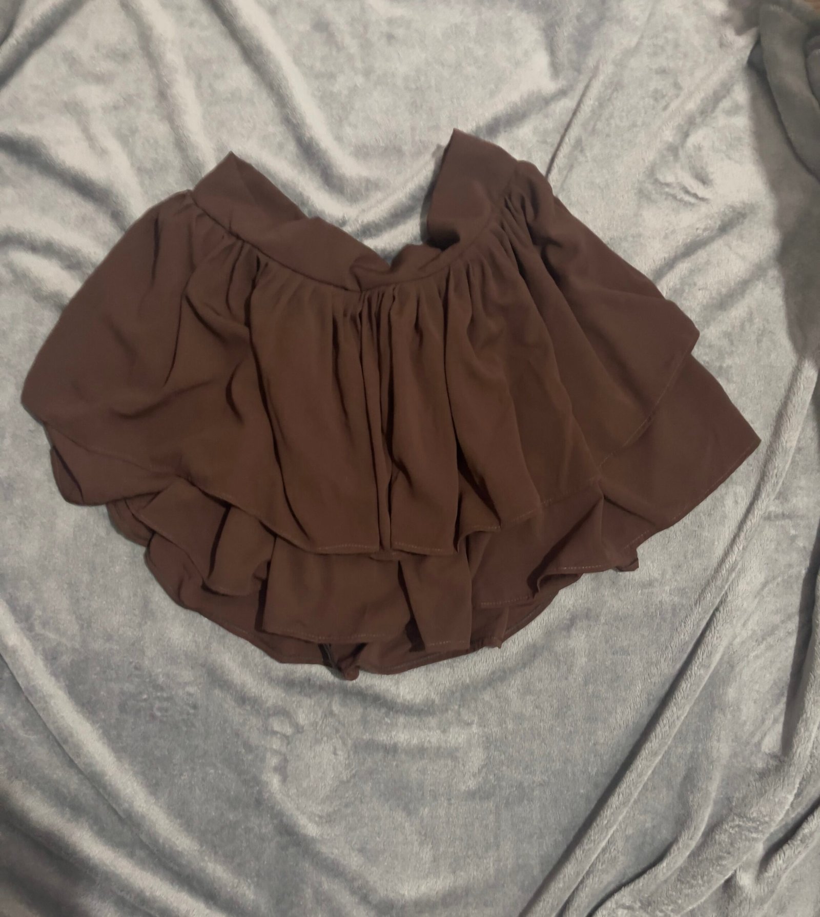 Autumn Bloom Ruffle Skirt