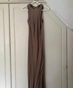 Rose Gold maxi dress