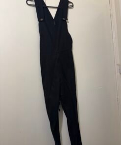 Black dungarees funky back